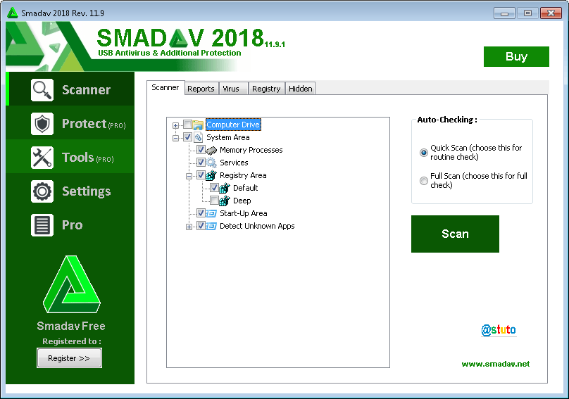 SmadAV 2019 - Télécharger SmadAV antivirus (gratuit)